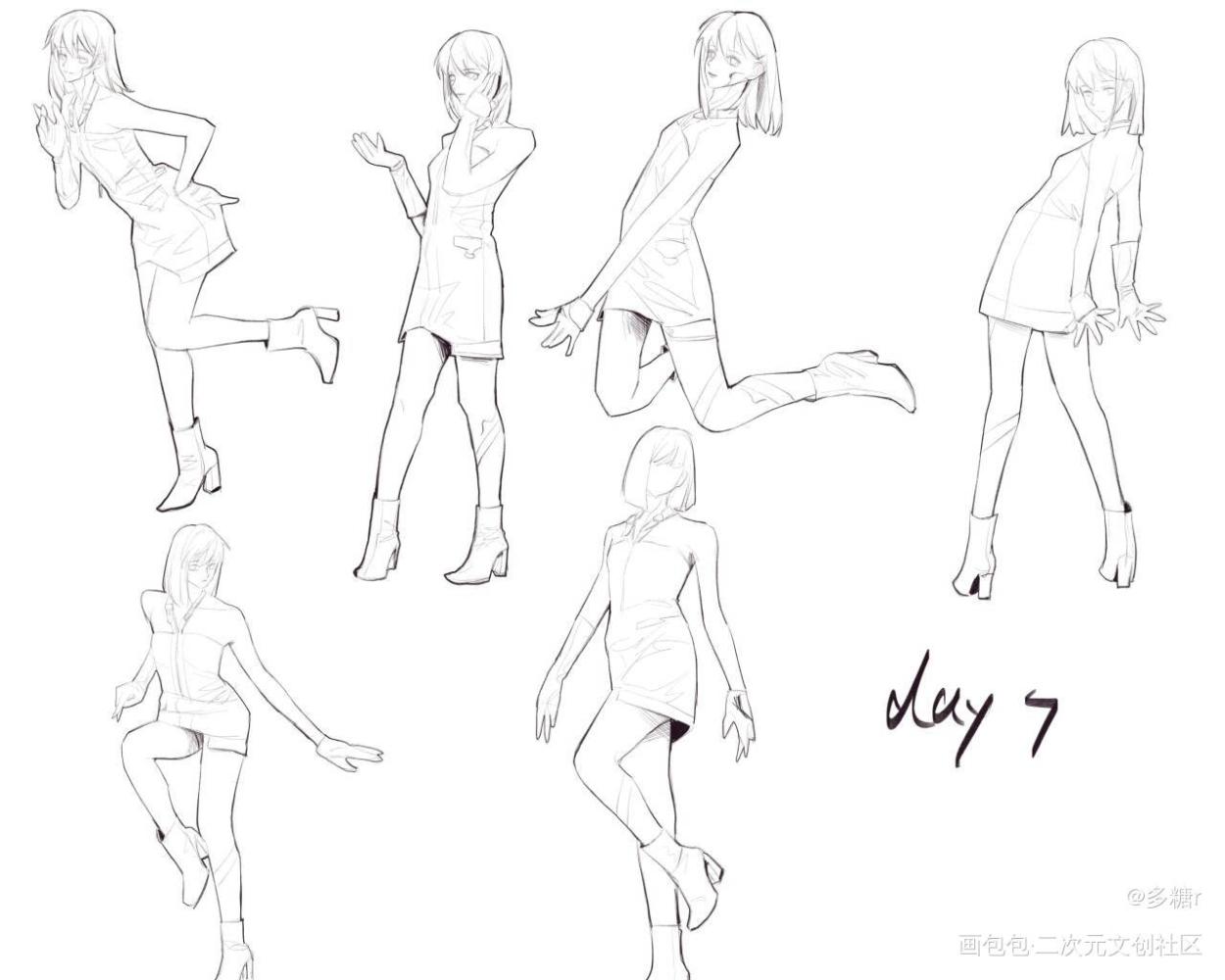 day7_奖学金计划绘画作品
