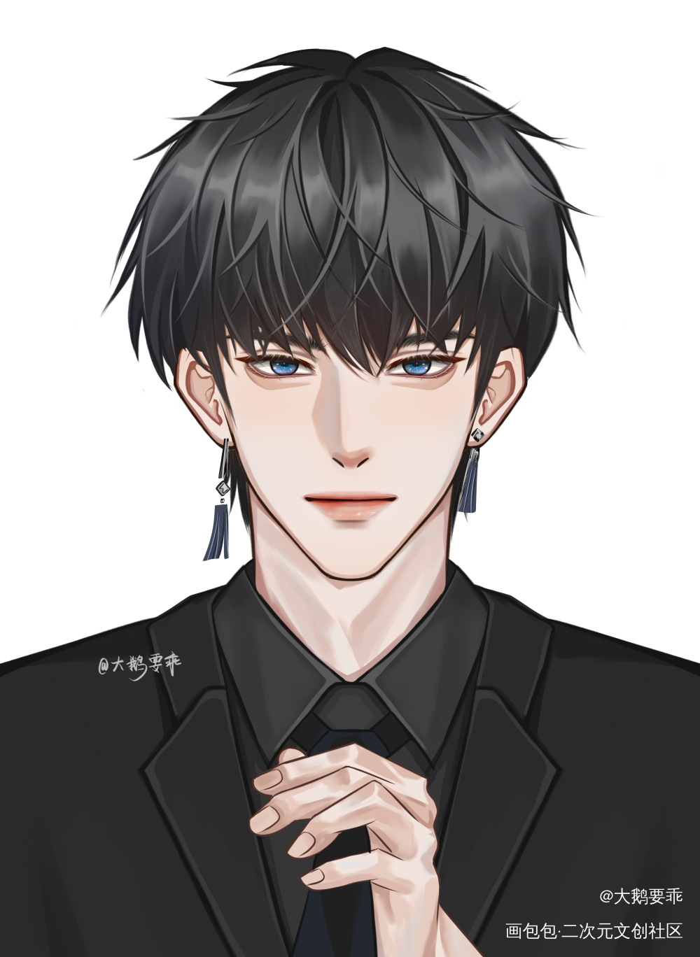 张起灵_盗墓笔记张起灵·盗墓笔记张起灵原创绘画作品