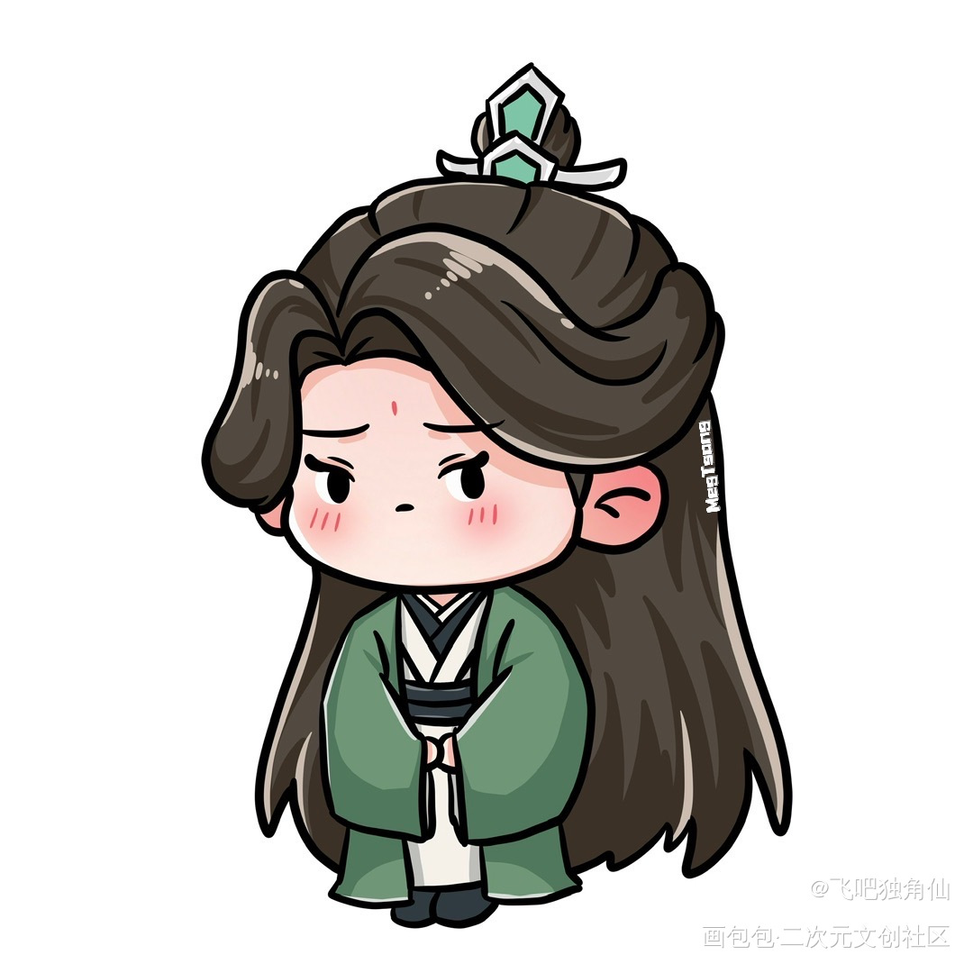 猜猜师尊在脸红什么？_人渣反派自救系统冰秋沈清秋·人渣反派自救系统沈清秋绘画作品