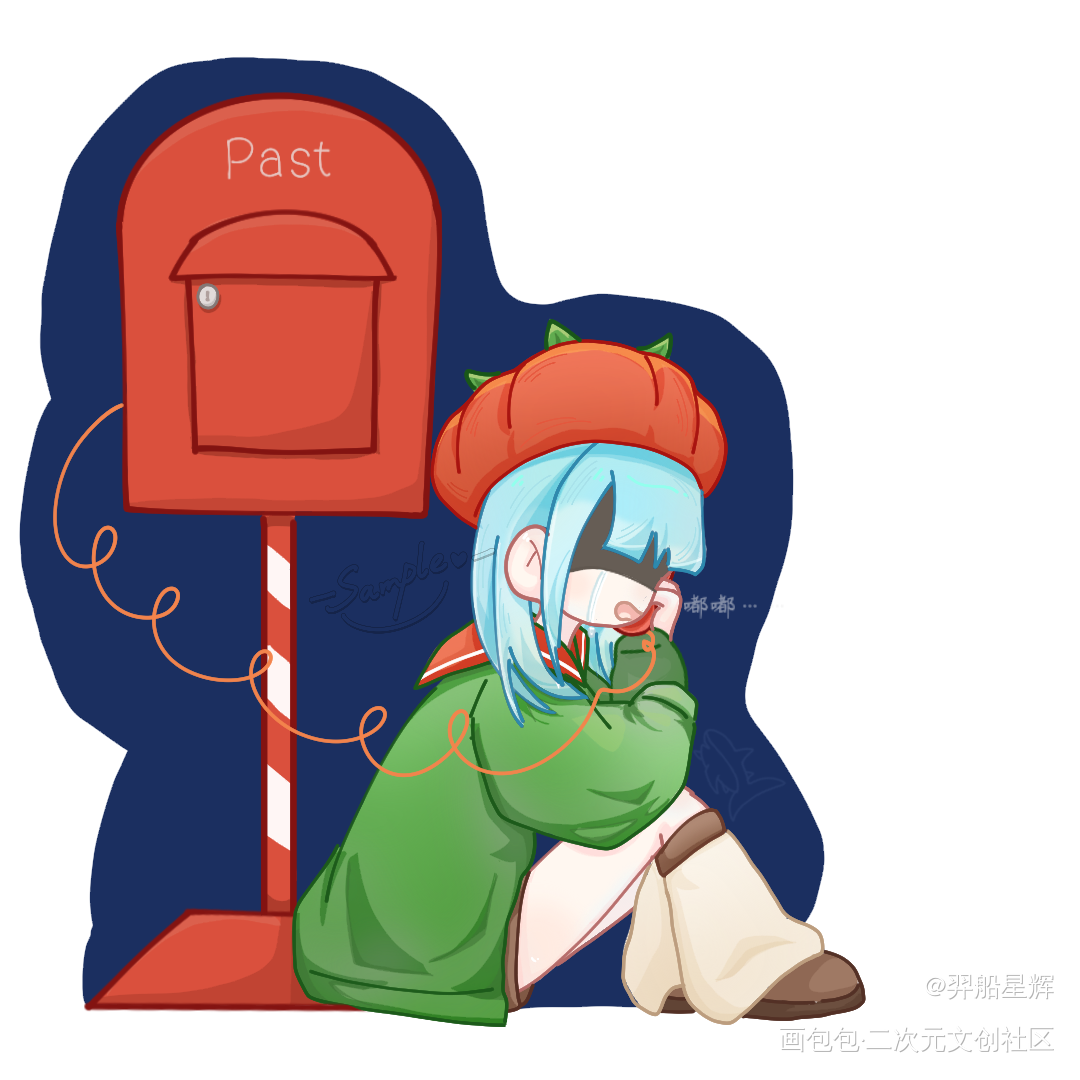 “……我真的好想你们。”_曲霜温薀家的oc荆与棘oc绘画作品