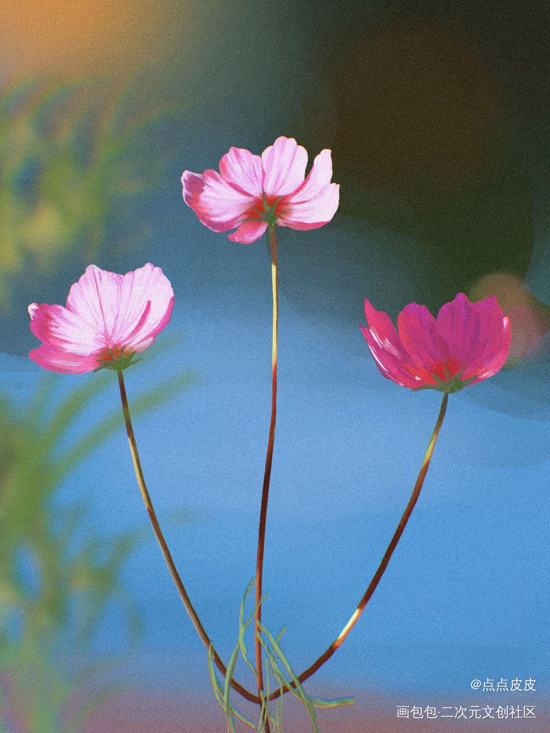 色彩打卡 day 13_奖学金计划绘画作品