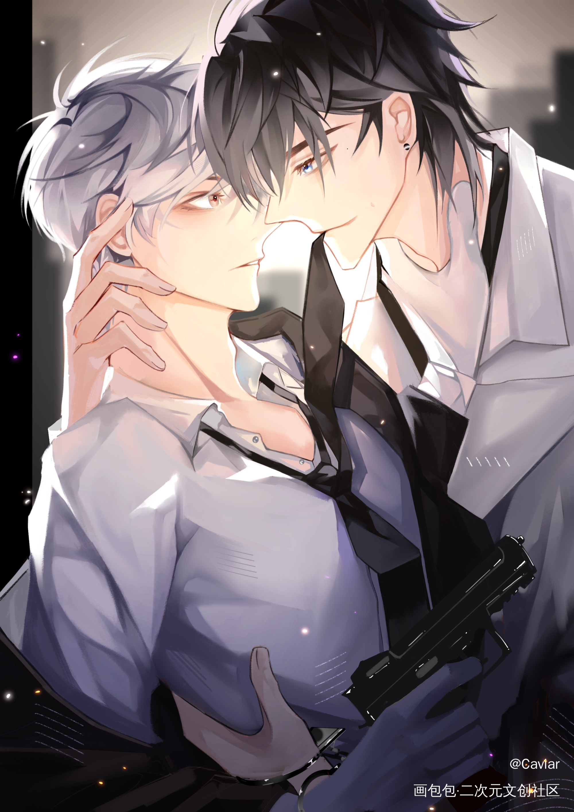 不速之客_原创oc摸鱼绘画oc绘画作品