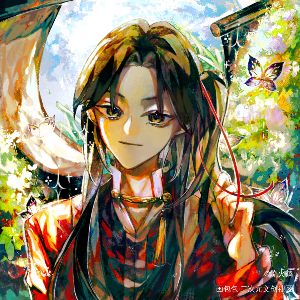小花ヽ(*ﾟｰﾟ*)ﾉ_天官赐福花怜花城·天官赐福画世界绘画作品