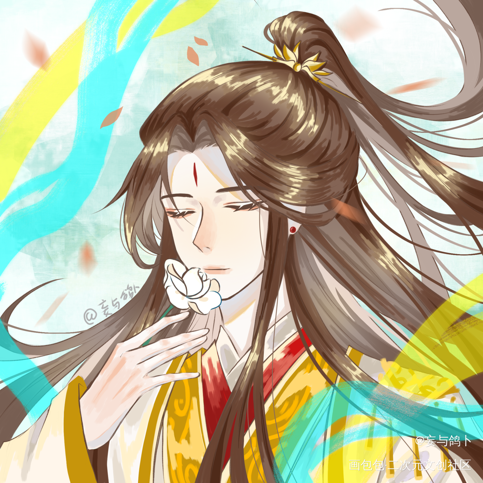 _天官赐福谢怜·天官赐福绘画作品
