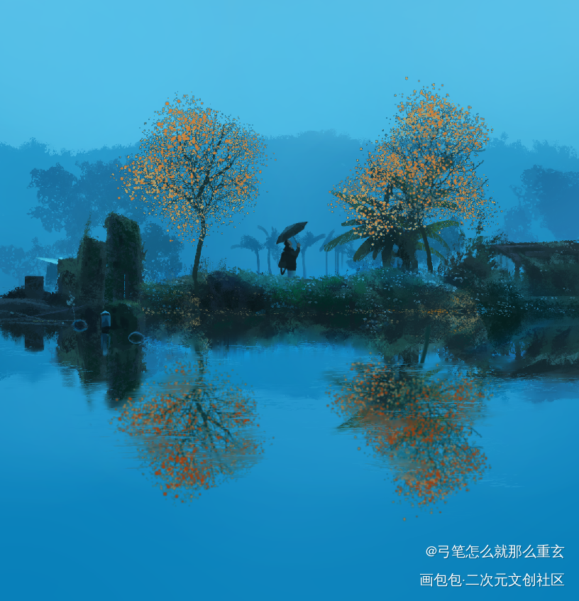 色彩day14_奖学金计划绘画作品