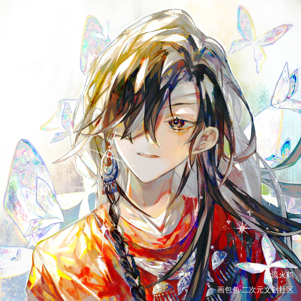 _天官赐福花怜花城·天官赐福画世界绘画绘画作品