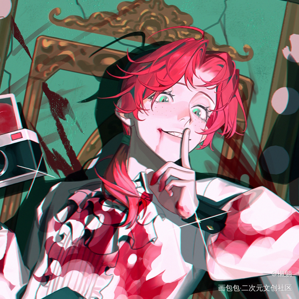 🤫_大理寺日志一枝花绘画作品
