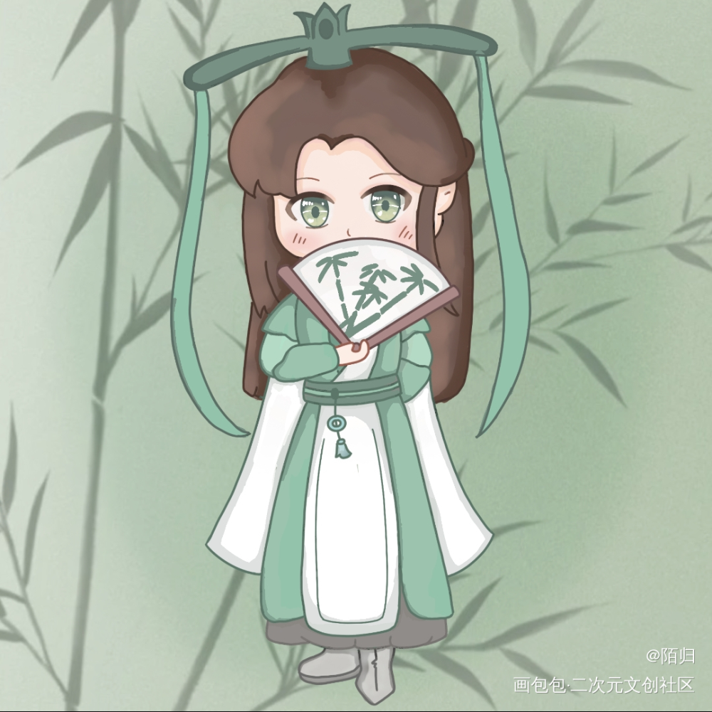 小师尊_人渣反派自救系统沈清秋·人渣反派自救系统绘画作品