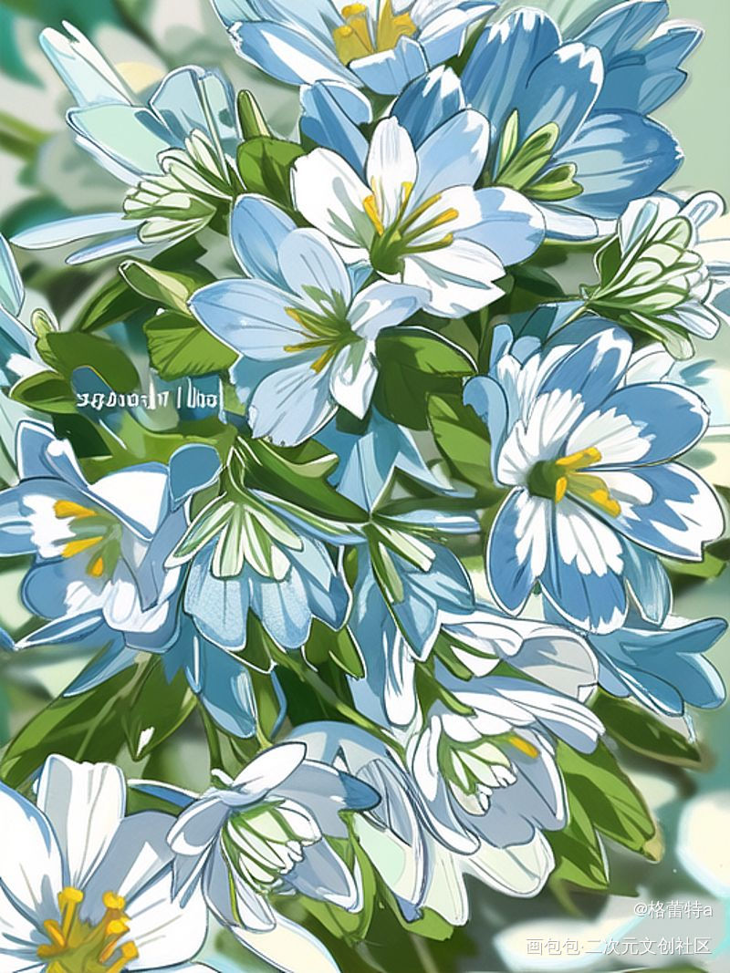 _蕾子更新了绘画作品