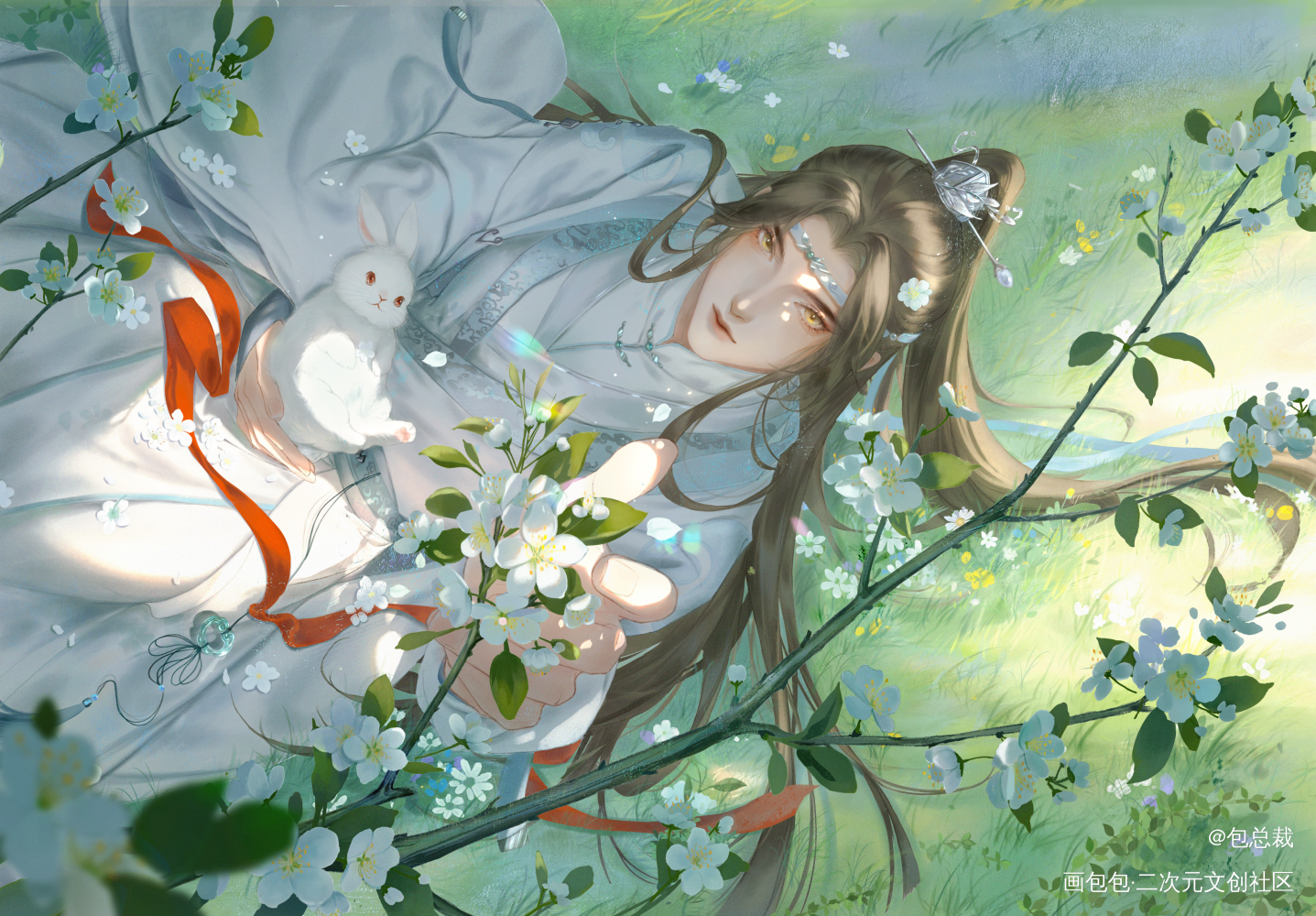 投稿一_蓝忘机·魔道祖师绘画作品