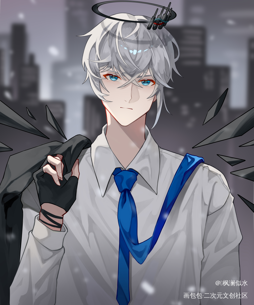 送葬人_明日方舟送葬人半厚涂绘画作品