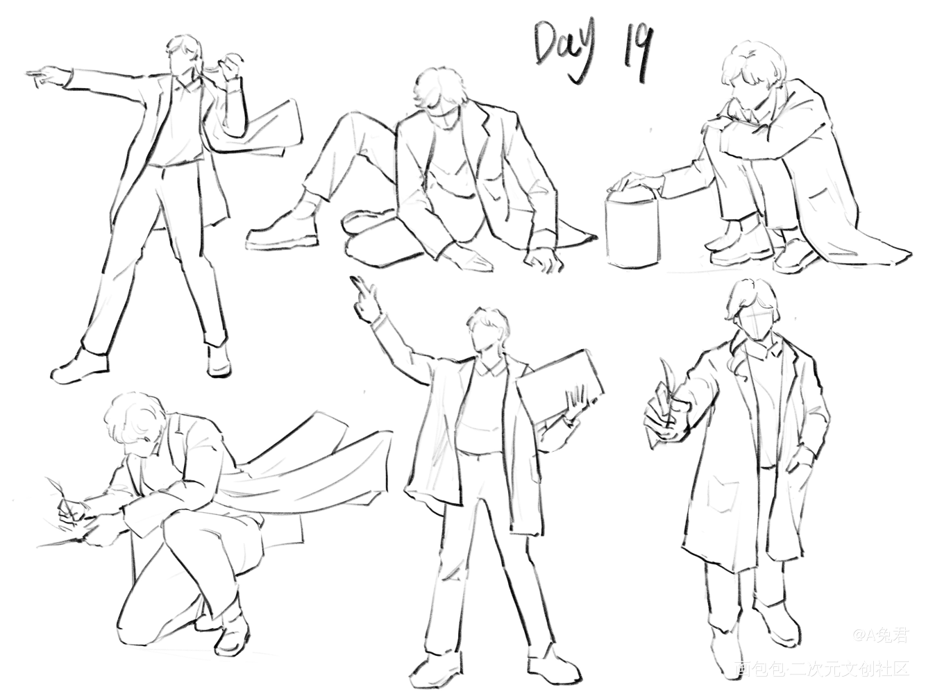 day 19_奖学金计划绘画作品