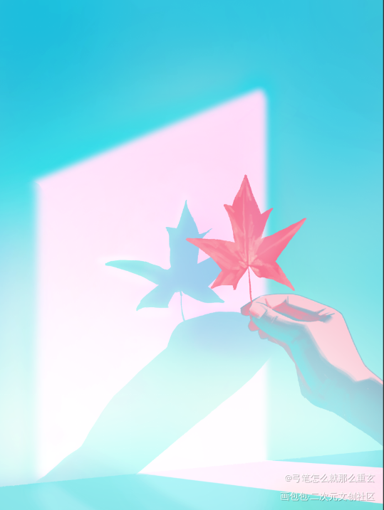 色彩day23_奖学金计划绘画作品