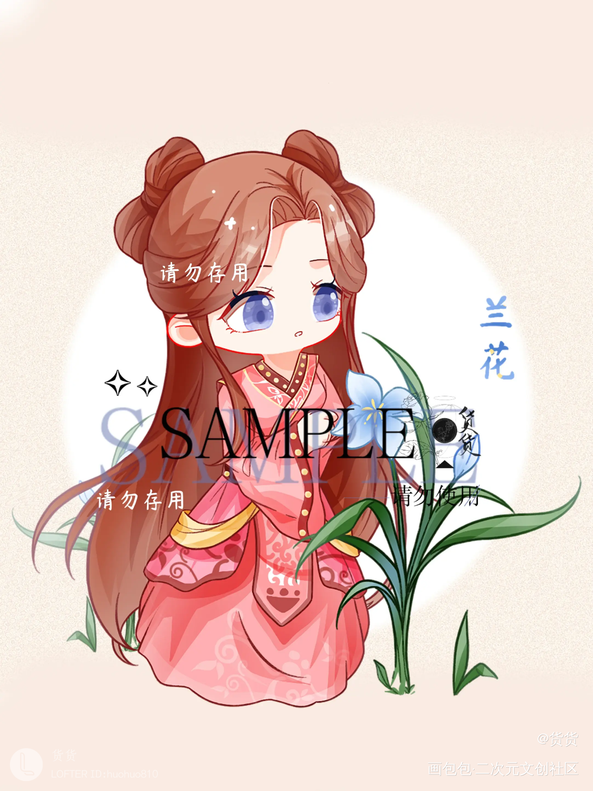 _儿童画可爱Q版绘画作品