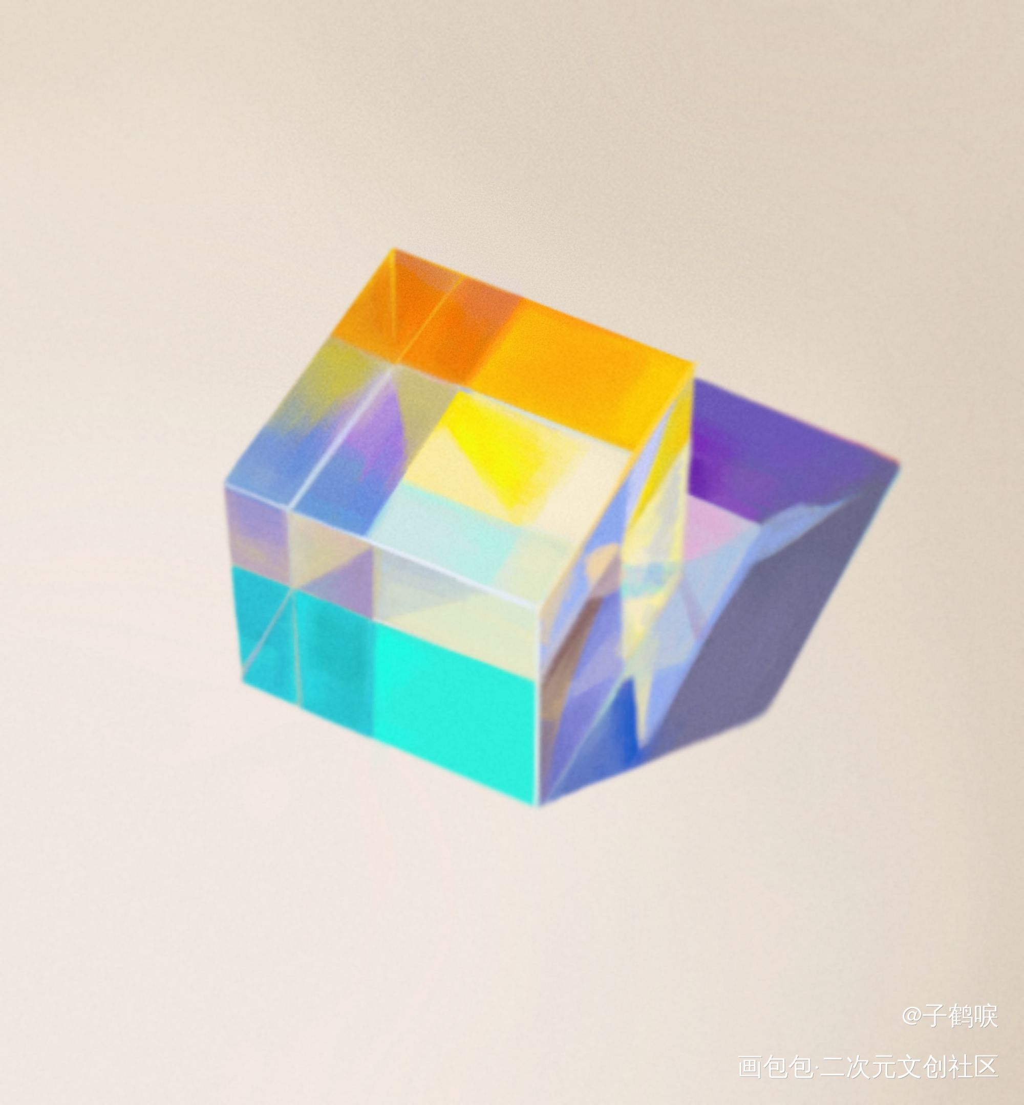 色彩day24_奖学金计划绘画作品