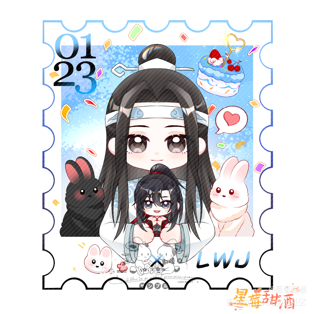 蓝忘机生贺第⑬弹♡_魔道祖师忘羡蓝忘机·魔道祖师我要上首推头像绘画作品