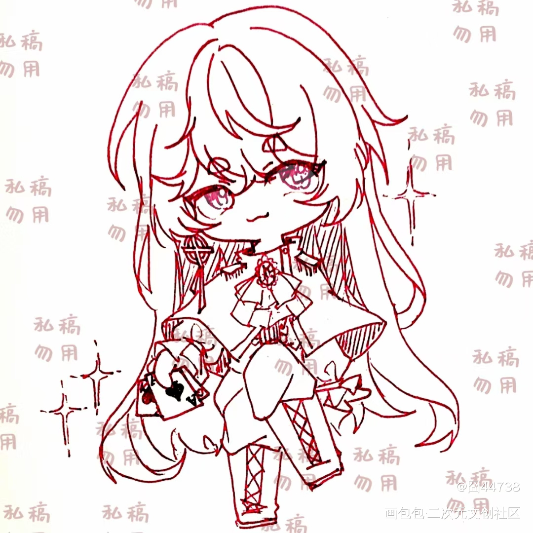 恶魔和他的小魔术师_惊悚练习生妄鸦九九归一无限练习生宗九绘画作品