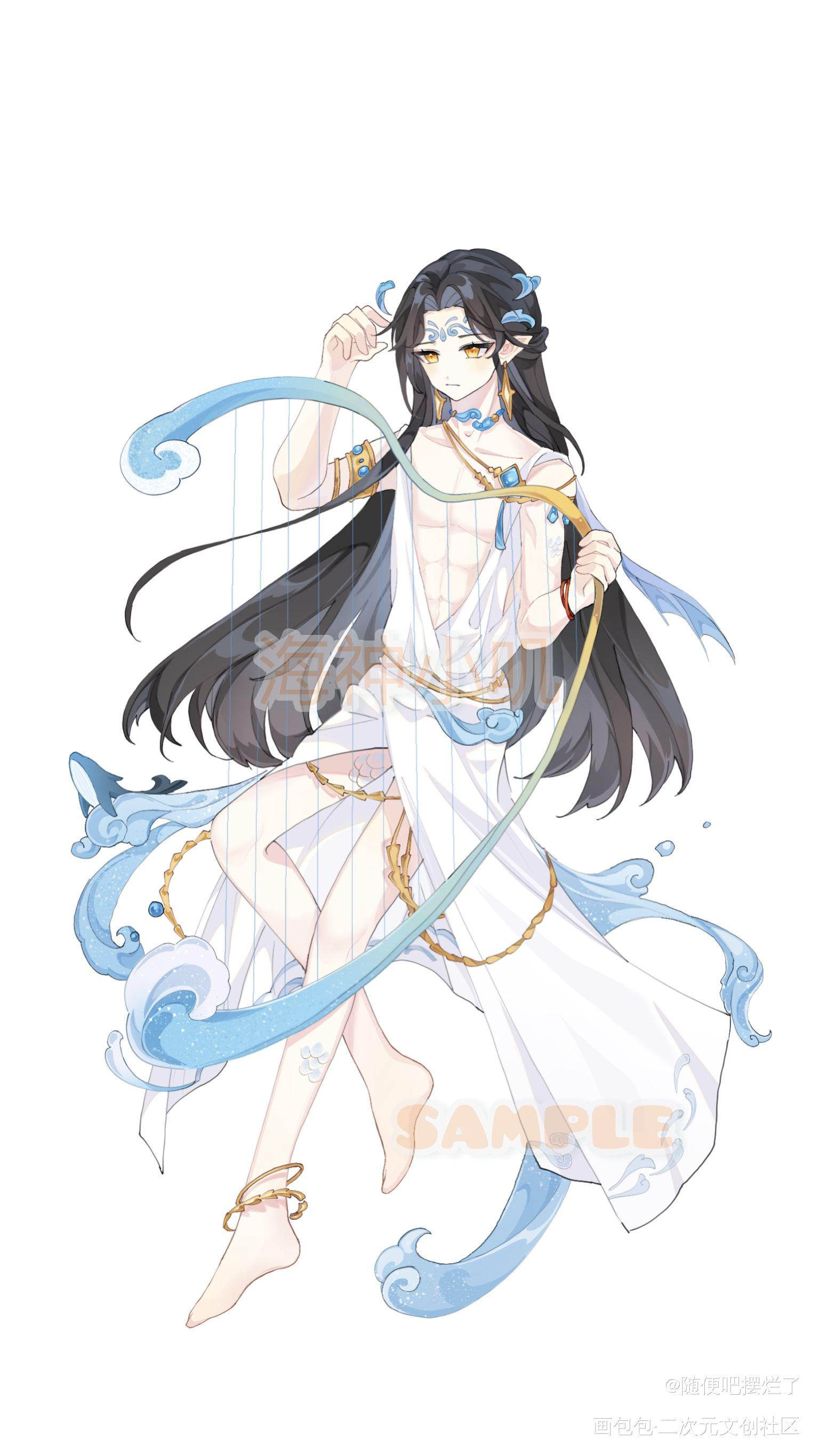 这个paro还有一对正比哒_魔道祖师忘羡蓝忘机·魔道祖师设定小宴·蓝忘机0123生贺n小时蓝忘机0123生日快乐绘画作品