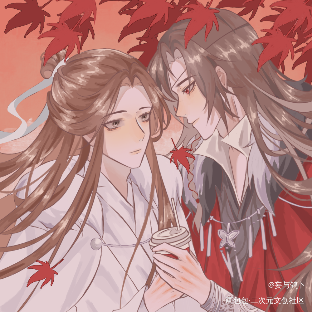 花怜_天官赐福绘画作品