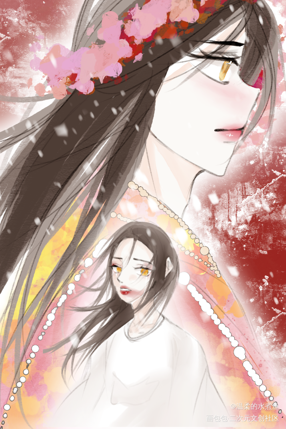中原乱_板绘涂摸鱼页绘画作品