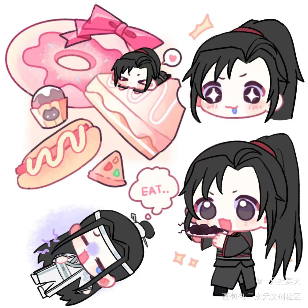 _魔道祖师绘画作品