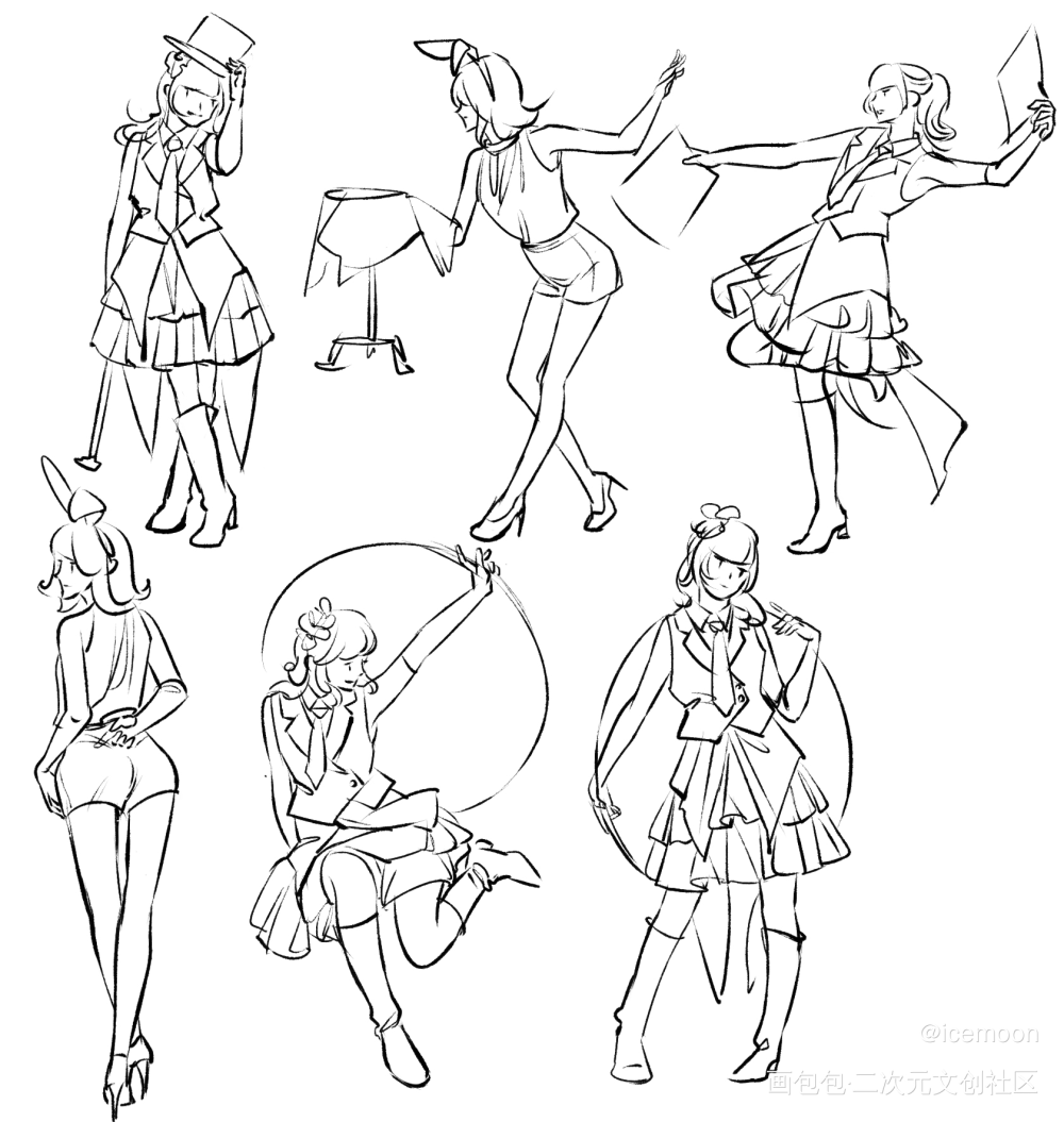 速写day32_奖学金计划绘画作品
