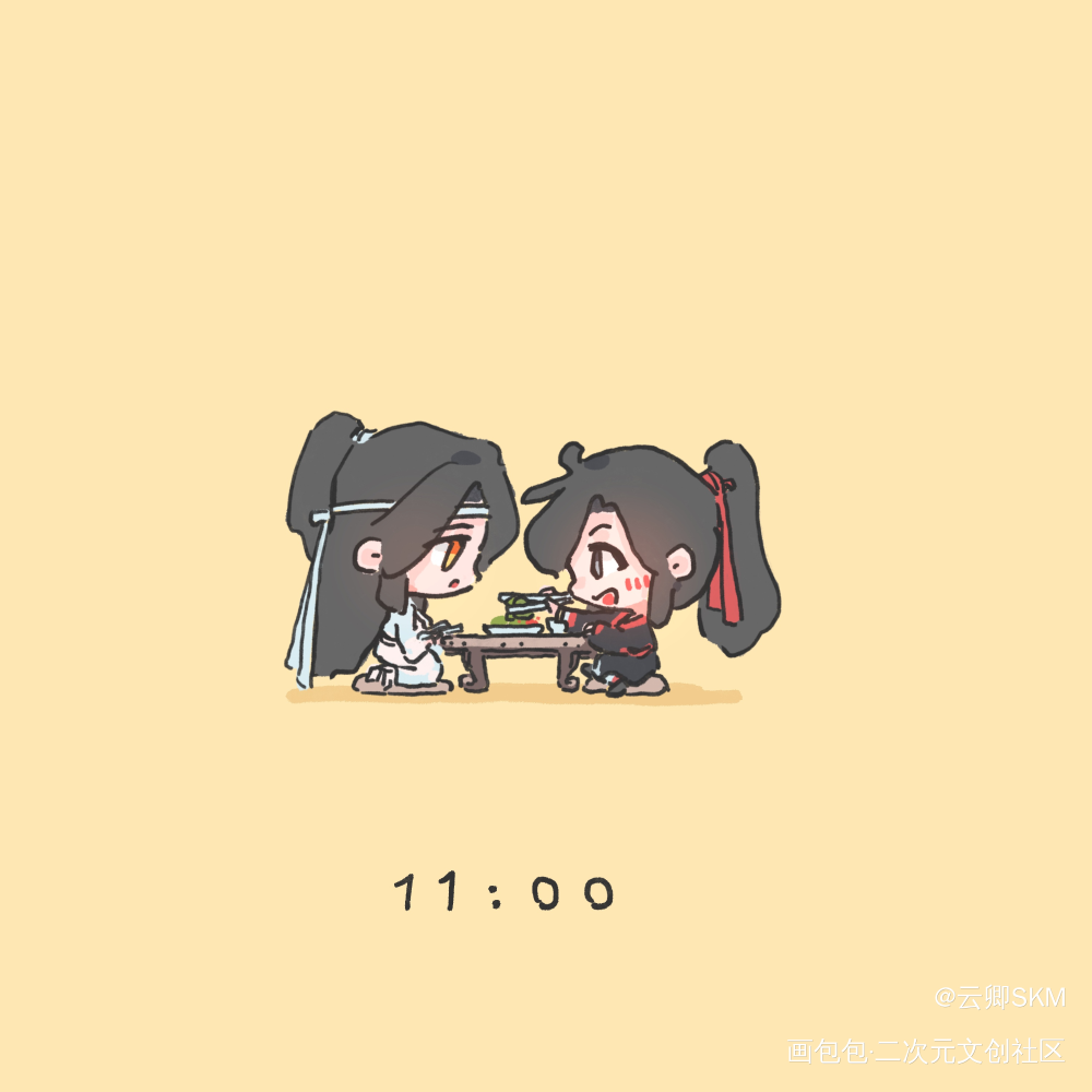 投喂_魔道祖师绘画作品