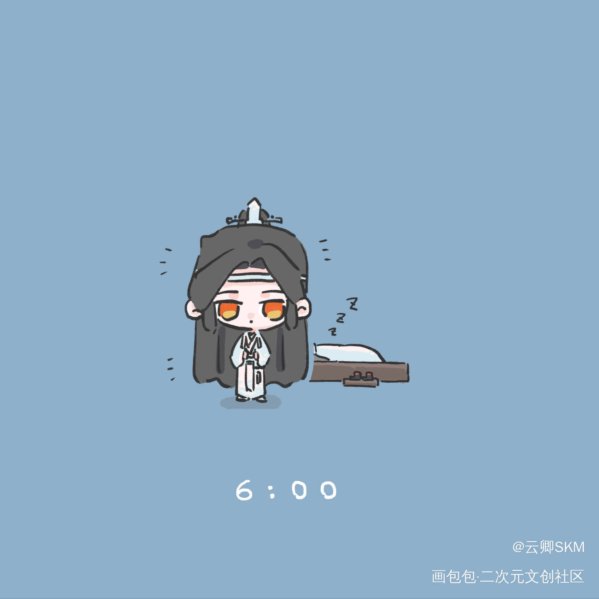 穿戴_魔道祖师绘画作品