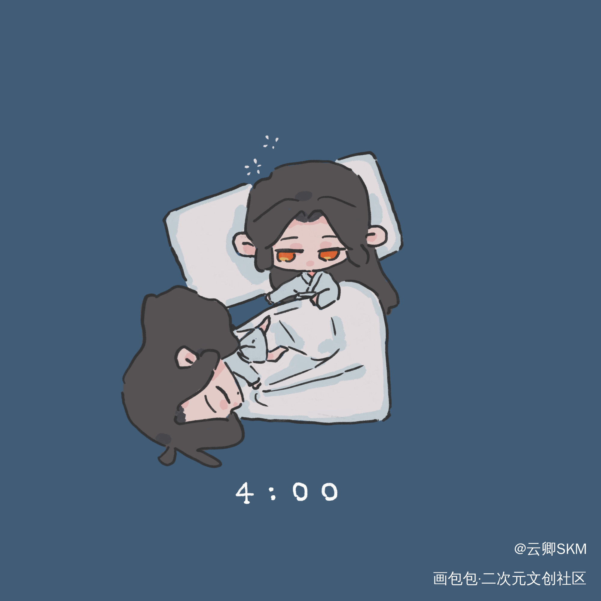翻动_魔道祖师绘画作品