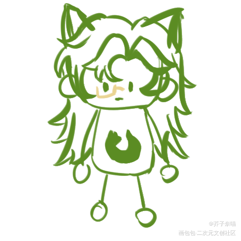QVQ欢迎_板绘涂绘画作品