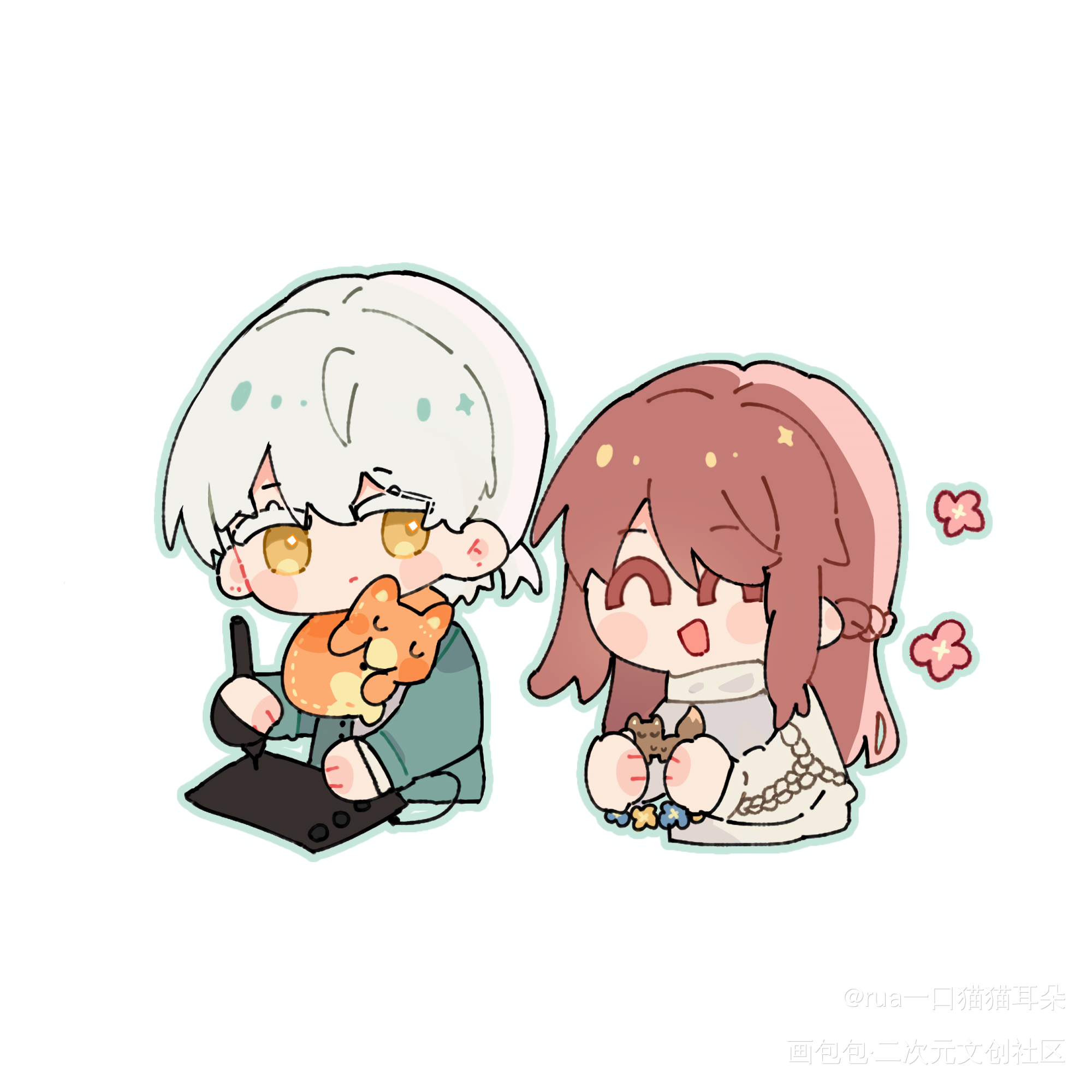 _光与夜之恋齐司礼绘画作品