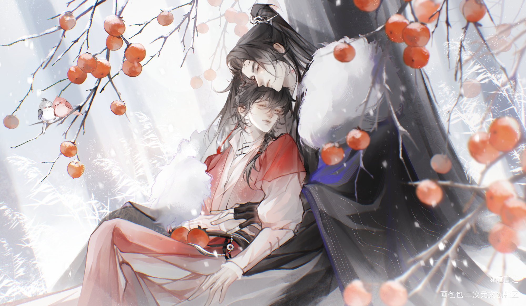 柿柿如意_余污绘画作品