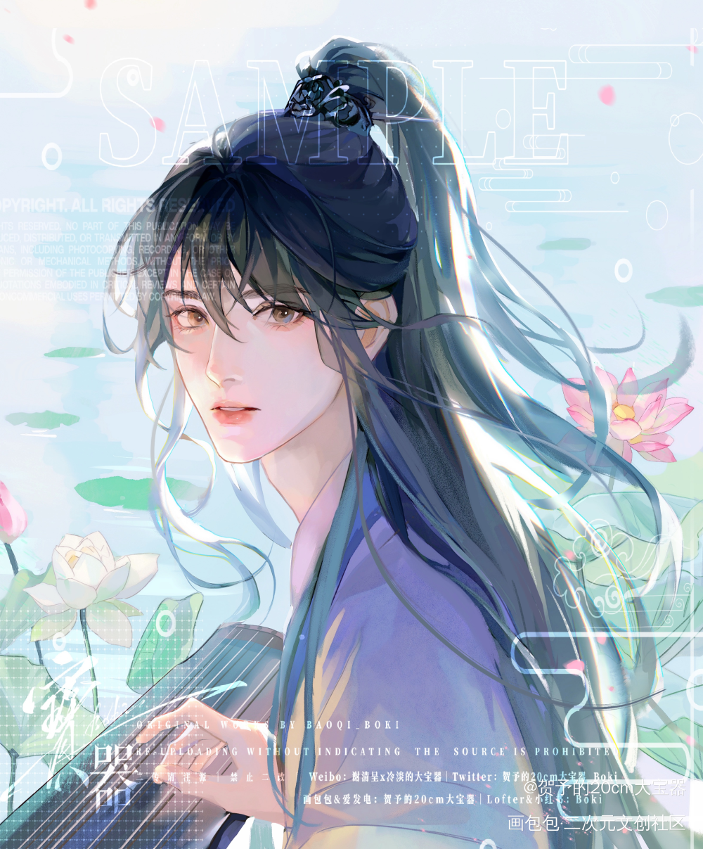 李简稿子_188男团李简绘画作品