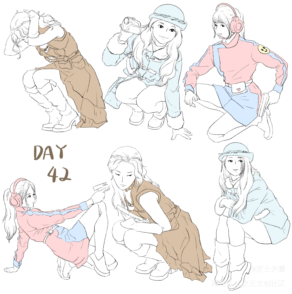 day42_奖学金计划绘画作品