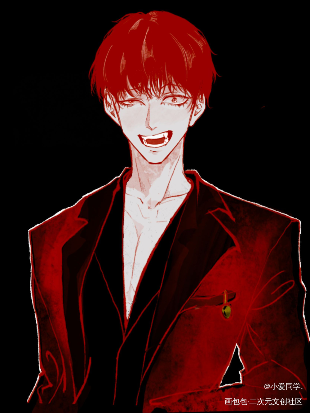 顺毛天童觉_排球少年天童觉绘画作品