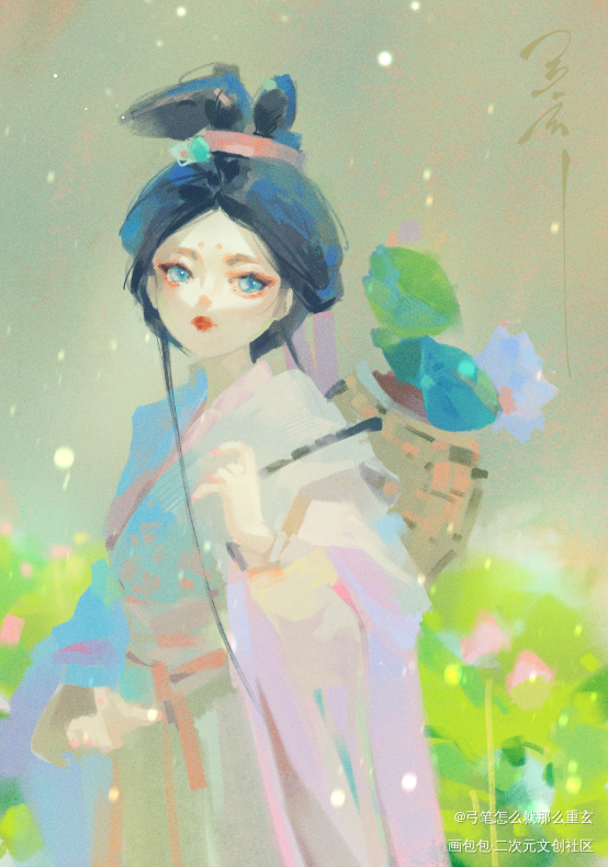 色彩day45_奖学金计划绘画作品
