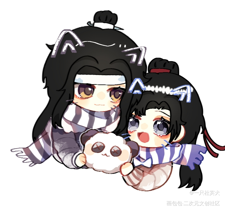 _魔道祖师绘画作品