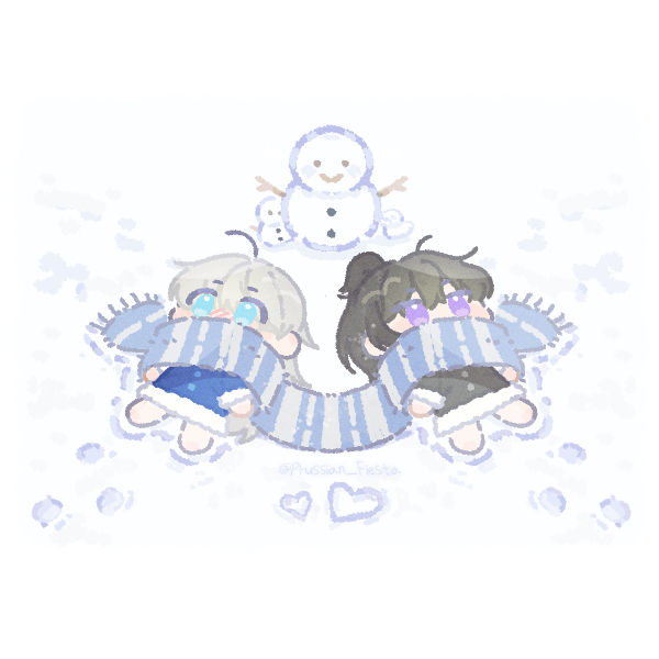 ❄️冬日❄️_伊斯谢尔特绘画作品