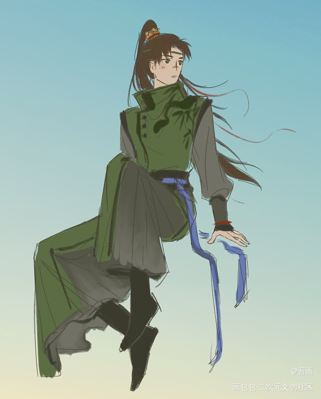 色彩打卡day47_奖学金计划绘画作品