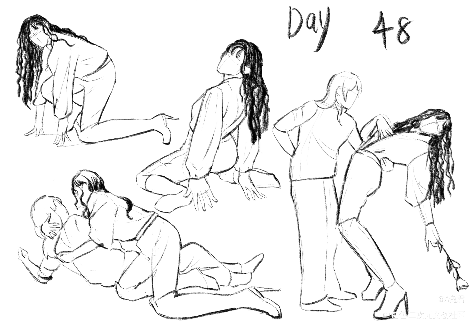 day 48_奖学金计划绘画作品