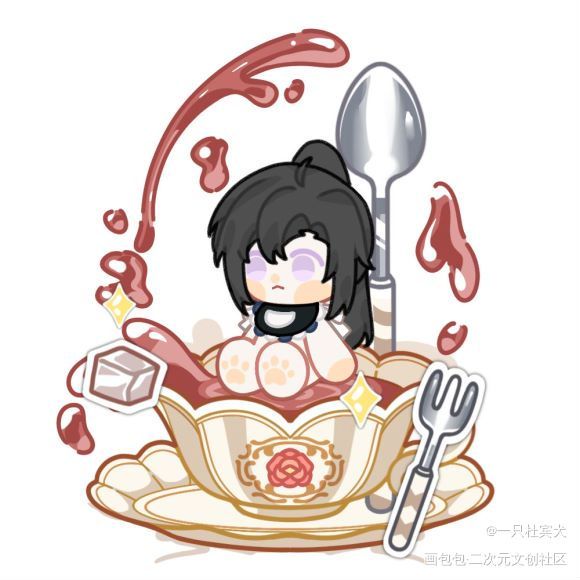 _魔道祖师绘画作品