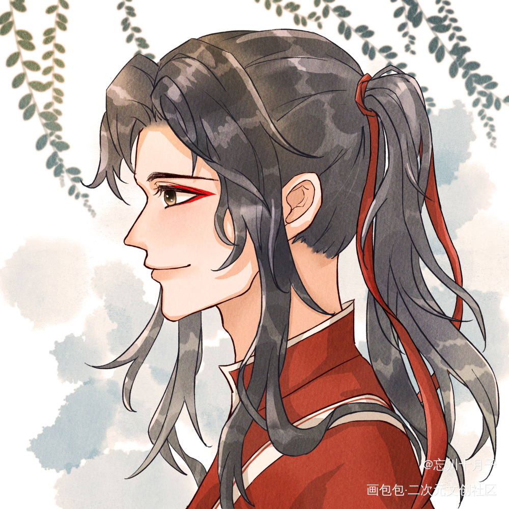 画的花怜🥰_天官赐福花城·天官赐福谢怜·天官赐福绘画作品