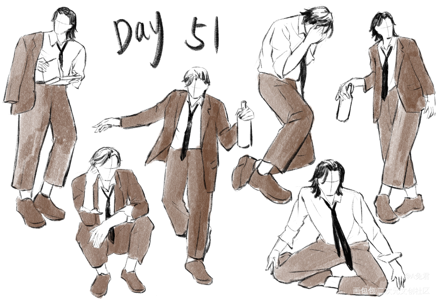 day 51_奖学金计划绘画作品