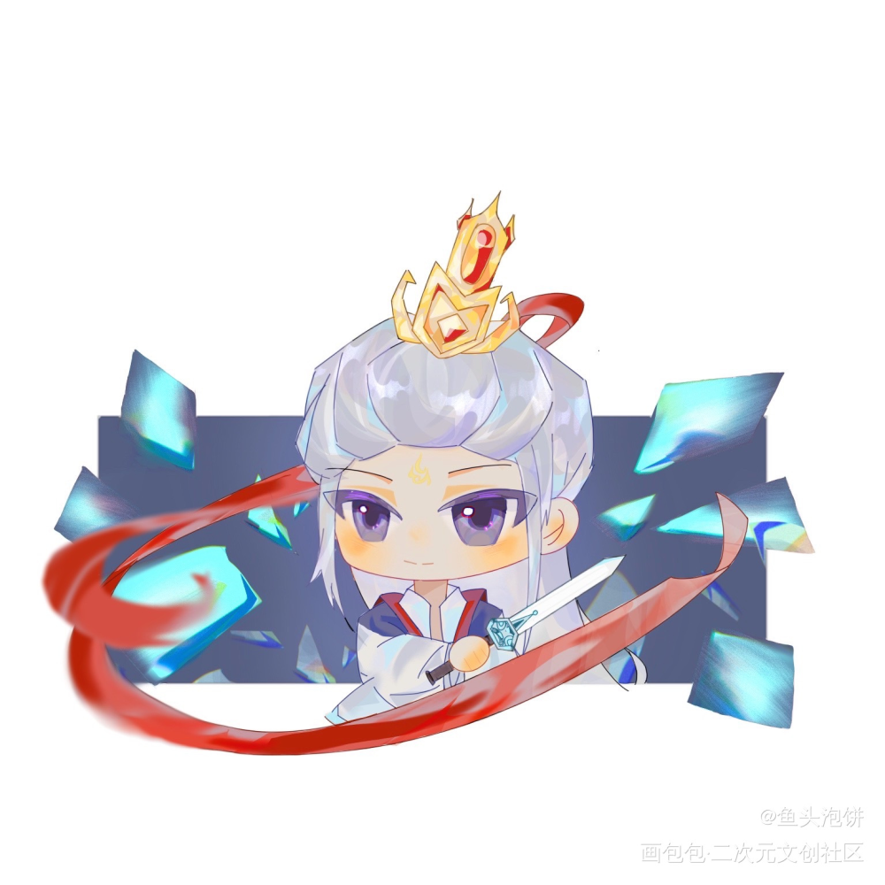 _彩色漫画绘画作品