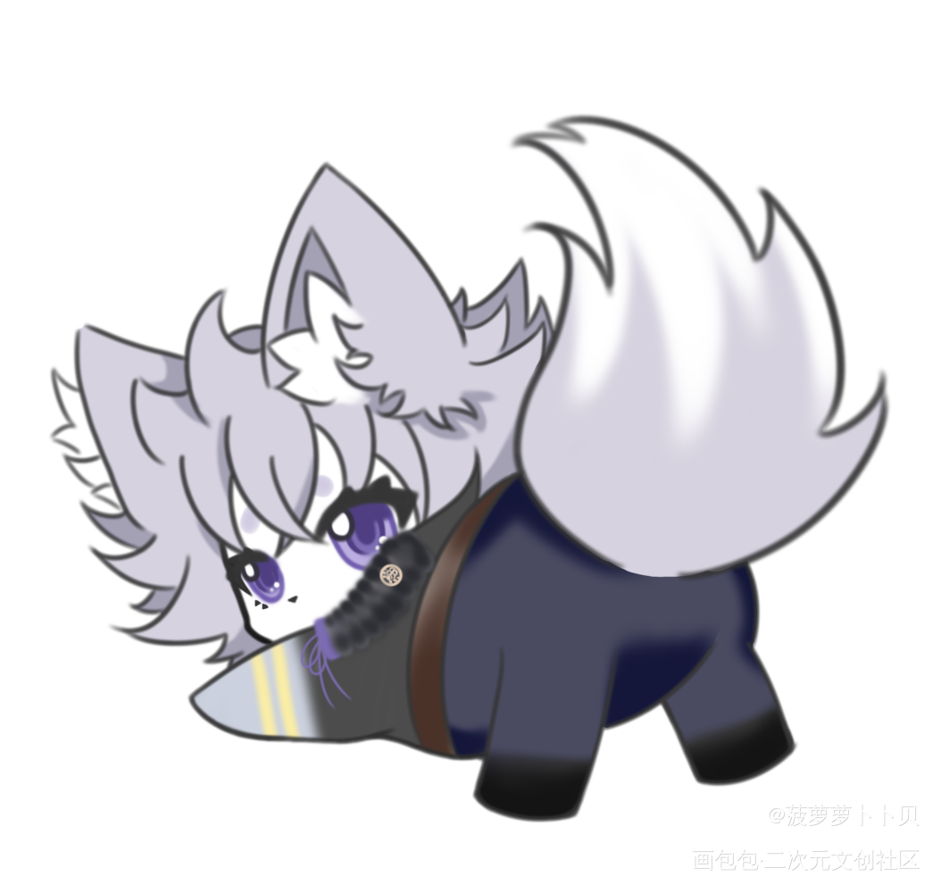 摸了一个骨喰小狗（？）_刀剑乱舞骨喰藤四郎绘画绘画作品