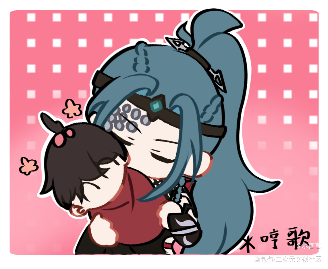 辽妈：👿 马超：🤓_代号鸢绘画绘画作品