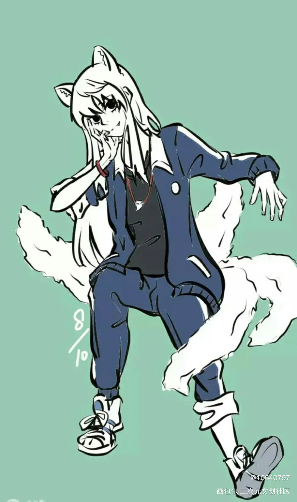 _九月·非人哉绘画作品