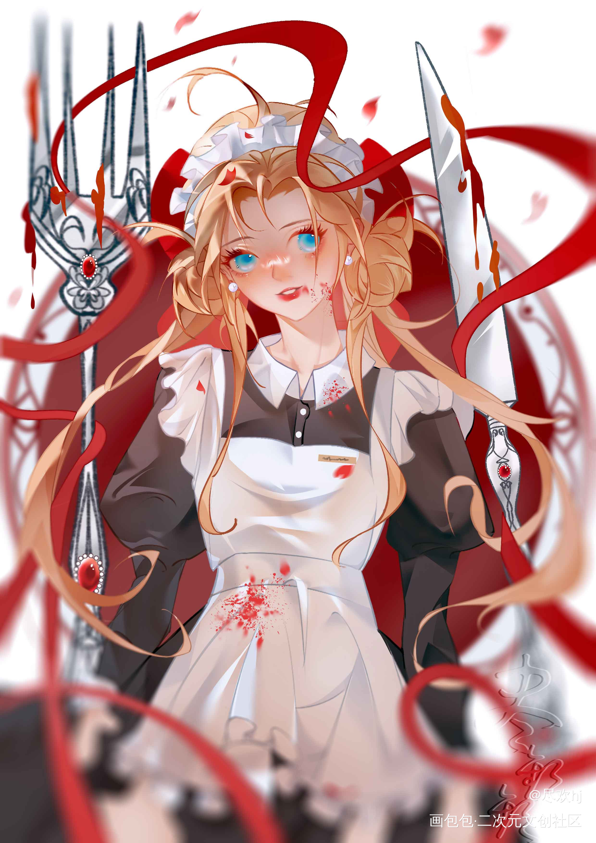 摸_摸鱼页绘画练习绘画原创oc绘画作品
