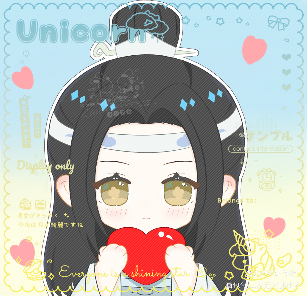 小叽_魔道祖师忘羡蓝忘机·魔道祖师魏无羡·魔道祖师绘画作品