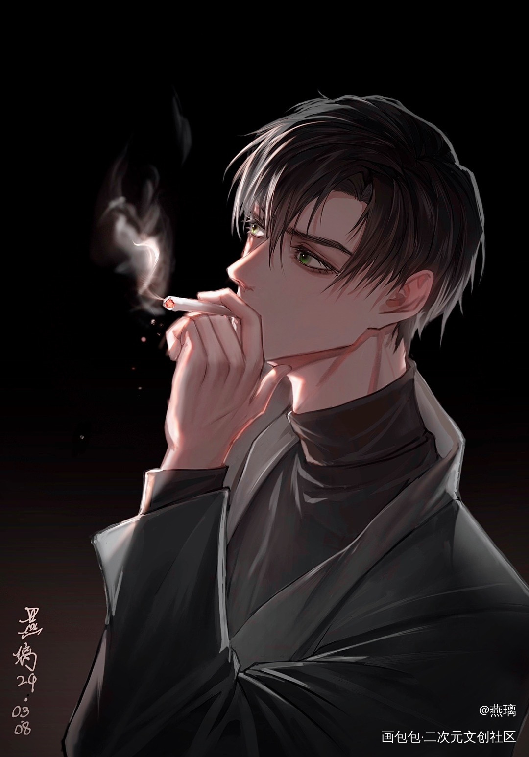 _恋与深空恋与深空黎深黎深绘画作品